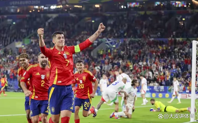 西班牙击败意大利晋级足球半决赛
