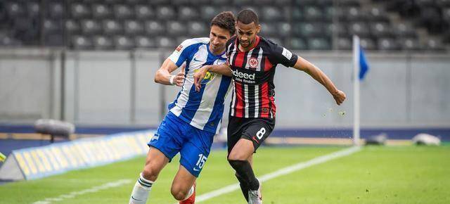 柏林赫塔不敌法兰克福，遭遇两连败