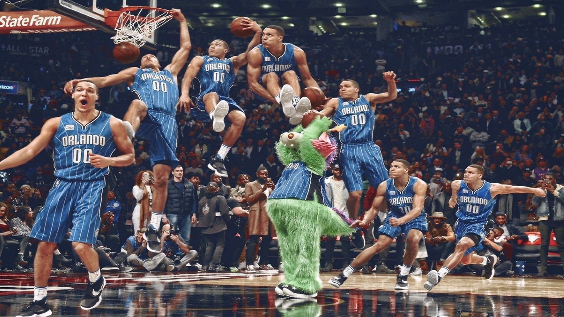 麦迪逊花园球馆，抢七倒计时